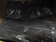 *60 Black Polycotton Chair Covers