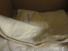 *60 Ivory Polycotton Chair Covers