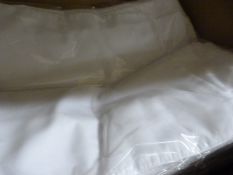 *62 White Polycotton Chair Covers