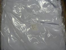 *60 White Polycotton Chair Covers