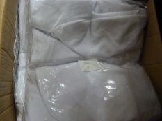 *60 White Polycotton Chair Covers