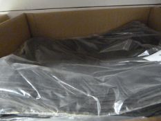 *24 Black Polycotton Chair Covers