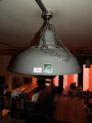 *Chysteel Grey Enamel Industrial Style Lamp Shade