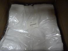 *50 White Chair Covers