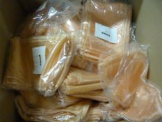 *1082 Peach & 460 Red Organza Bows