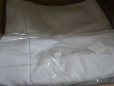 *60 White Polycotton Chair Covers