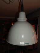 *Thorlux Large Grey Enamel Industrial Style Lamp Shade
