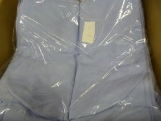 *60 Light Blue Polycotton Chair Covers