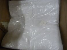 *60 White Polycotton Chair Covers