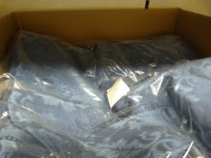 *50 Navy Brocade Chair Covers