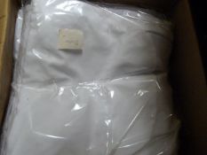 *49 White Polycotton Chair Covers