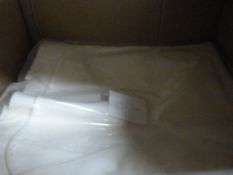 *60 Ivory Polycotton Chair Covers