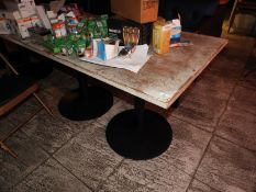 *Painted Ash Rectangular Dining Table 140x80cm