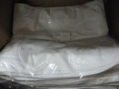 *60 White Polycotton Chair Covers