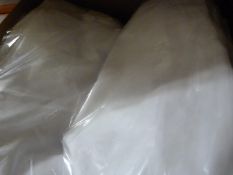 *60 White Polycotton Chair Covers