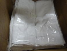 *60 White Polycotton Chair Covers