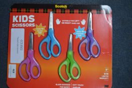 *Scotch Kids Scissors 4pk