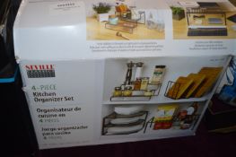 *4pc Kitchen Organiser Set
