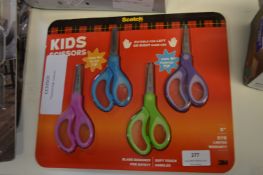 *Scotch Kids Scissors 4pk