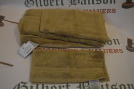 *Charisma 4pc Towel Set Sesame