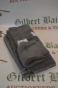 *Charisma Towels 4pk Grey