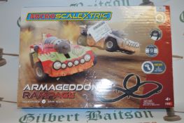 *Micro Scalextric Racing Car Rampage Set