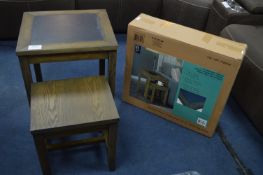 *Ash Veneer Nest of Two Table