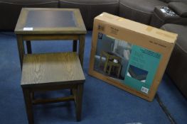 *Ash Veneer Nest of Two Table