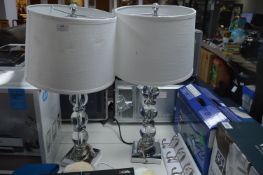 *Crystal Lamps 2pk