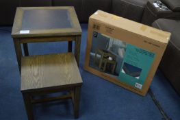 *Ash Veneer Nest of Two Table