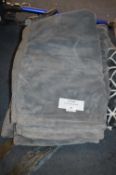 *KS Queen Plush Blanket Grey