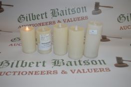 *Mirage LED Candles 5pk