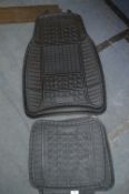*Michelin Rubber Car Mat 4pc Set