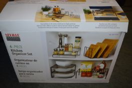 *4pc Kitchen Organiser Set