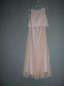 *Size: 12 Blue Two Piece Bridesmaid Dress by Jenny