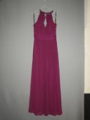 *Size: 10 Dark Purple Bridesmaid Dress by Dessy Co