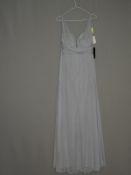 *Size: 14 Platinum Bridesmaid Dress by Alfred Sung