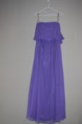 *Size: 10 Purple Bridesmaid Dress by Lola Rose