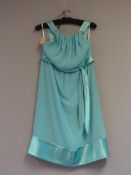 *Size: 10 Turquoise Bridesmaid Dress by Dessy Coll