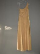*Size: 12 Gold Bridesmaid Dress by Dessy Collectio