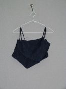 *Size: 12 Midnight Bridesmaid Top by Dessy Collect