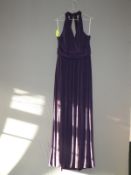 *Size: 16 Dark Purple Bridesmaid Dress by Social