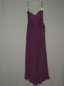 *Size: 16 Dark Purple Bridesmaid Dress by Dessy Co