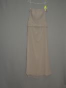 *Size: 12 Light Grey Bridesmaid Dress by Social