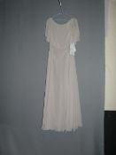 *Size: 8 Oyster Bridesmaid Dress by Alfred Sung