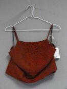 *Size: 12 Burgundy Bridesmaid Dress by Dessy Colle