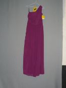 *Size: 12 Wildberry Bridesmaid Dress by Dessy Coll