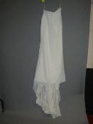 *Size: 14 Ivory Wedding Dress Skirt