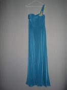 *Size: 10 Ocean Blue Bridesmaid Dress