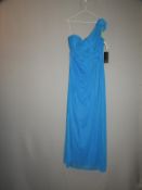 *Size: 12 Blue Bridesmaid Dress by Alfred Sung